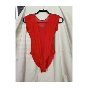 Red Bodysuit